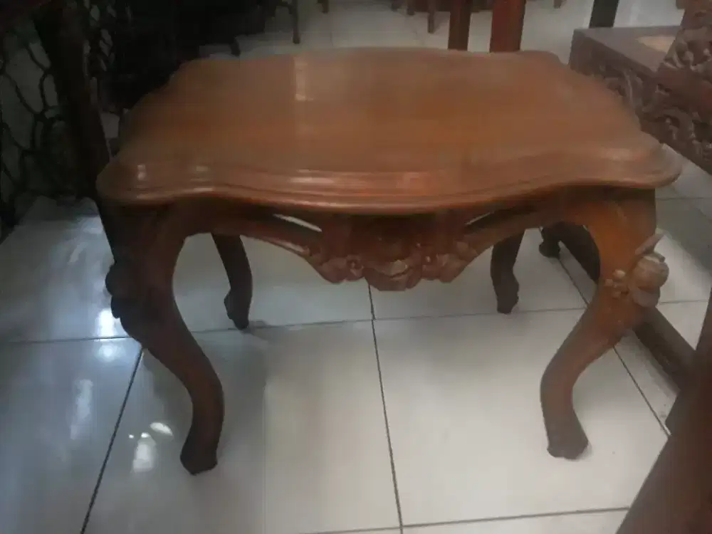 Meja Kecil Jati Lawas