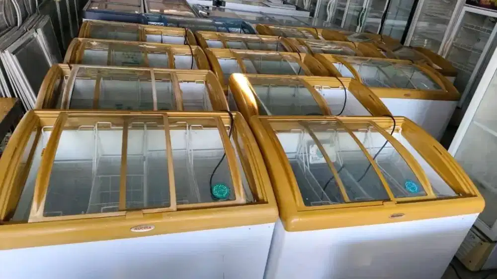 Frizer side kaca 300L