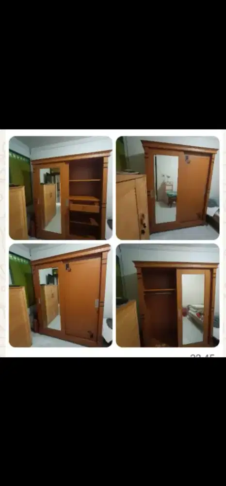 Lemari baru masih mulus 99,99%