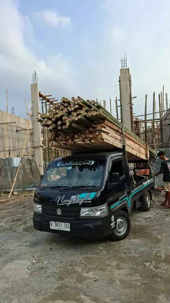 Jual bambu perancah dan kayu kaso