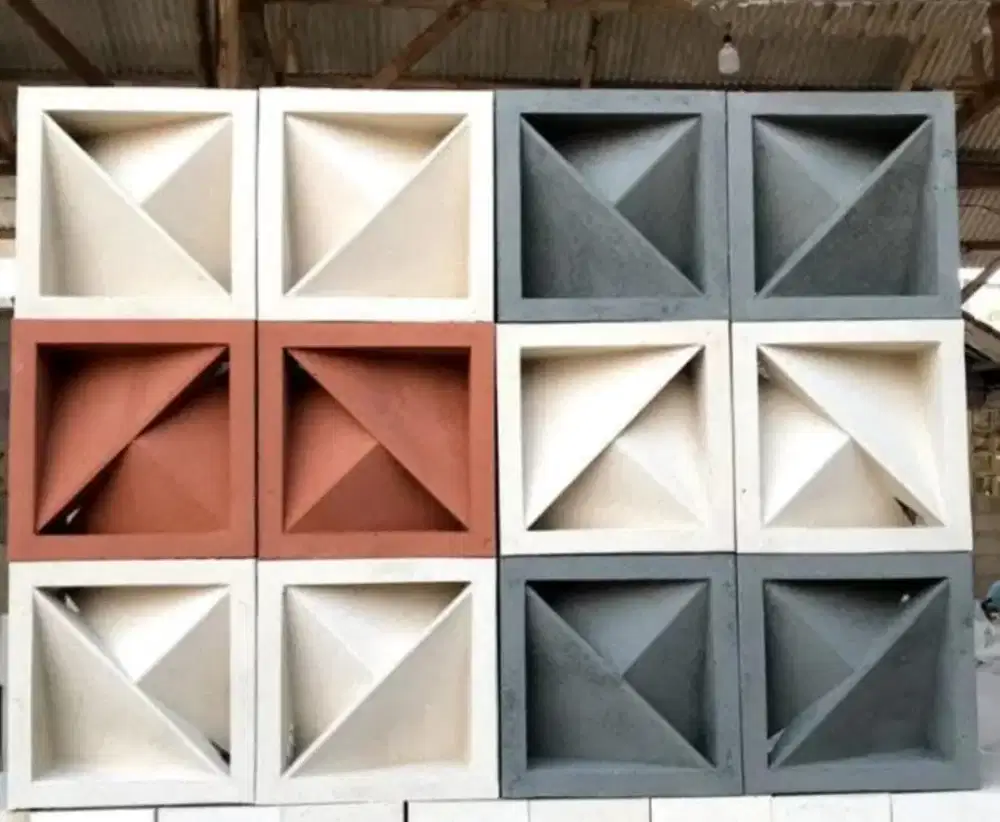 Roster beton minimalis ventilasi udara