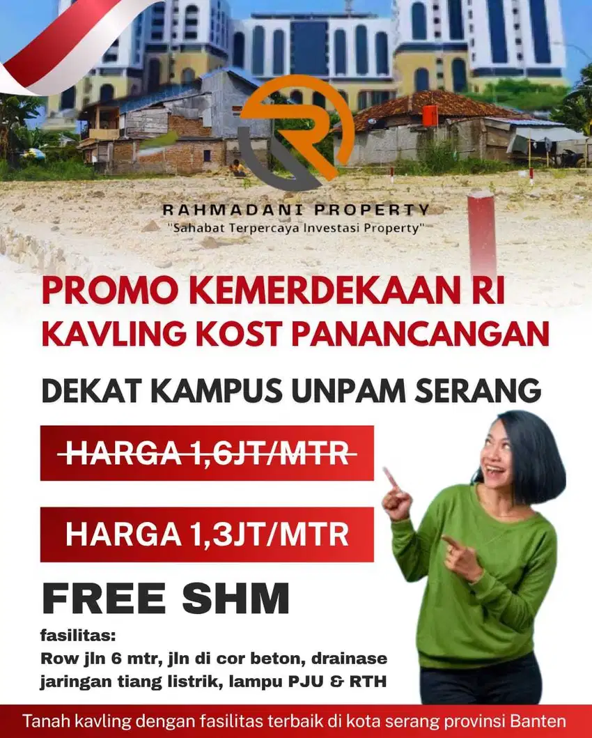 TANAH KAVLING KOST DAN HUNIAN DI PUSAT KOTA SERANG