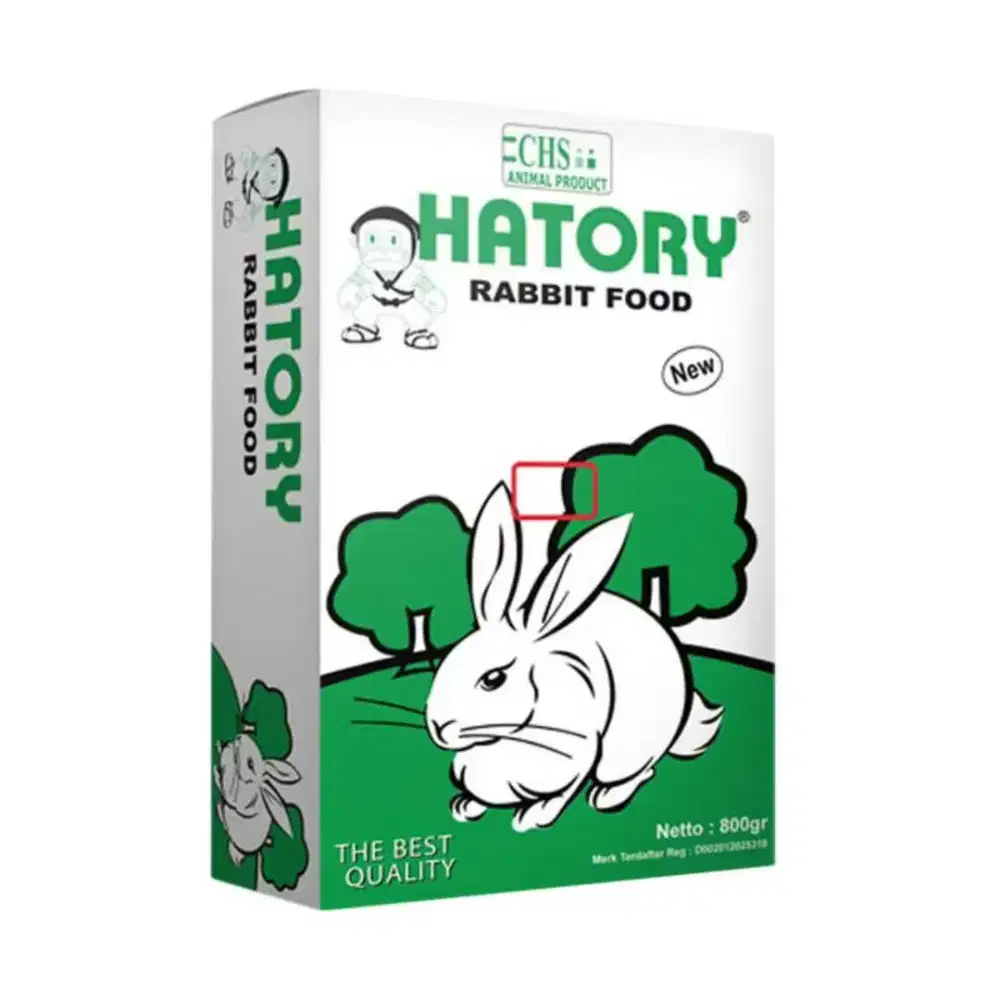 Makanan Kelinci Hatory 800 gram / Pakan Kelinci Hatory 800gram Murah