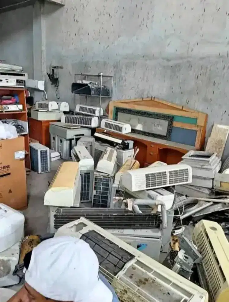 Tepung barang bekas rongsokan