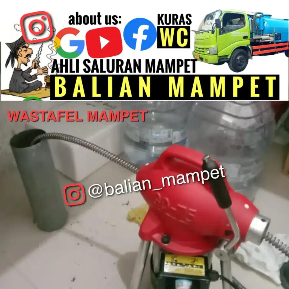 TUKANG AHLI MAMPET TANPA ANTI SUMBAT DAN SEDOT KURAS WC