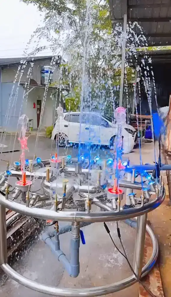 Jasa Instalasi Air Mancur Menari / Dancing Fountain TERMURAH