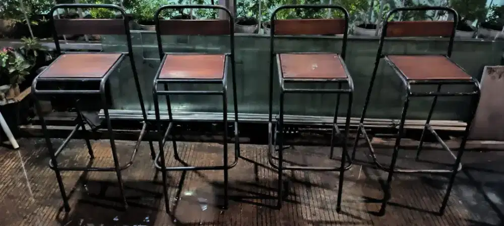 Kursi bar/cafe 4 unit