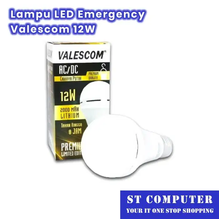 Lampu LED Emergency Valescom 12W