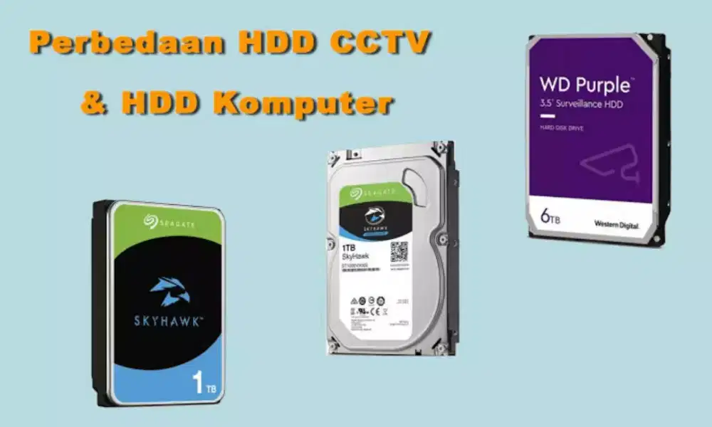 Hardisk CCTV Seagate / WD blue