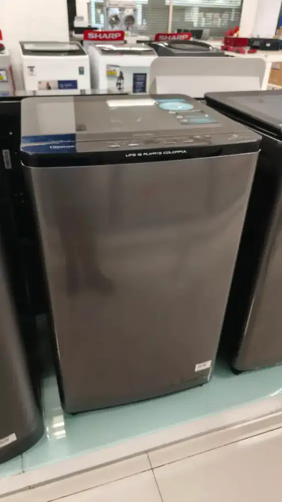 Mesin cuci top loading hisense 10.5 kg