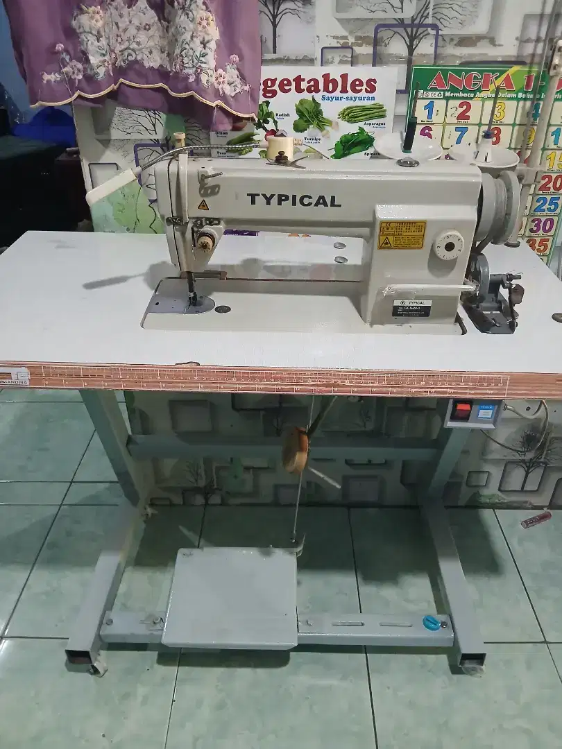 Jual mesin jahit typikal orisinal kayak baru dinamo servo