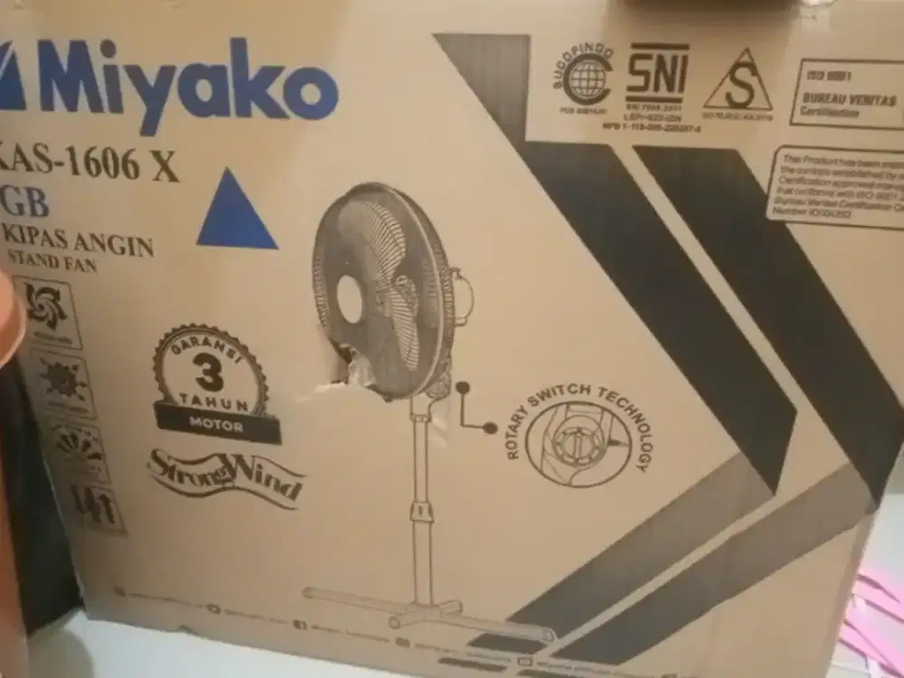 Jual kipas angin miyako baru
