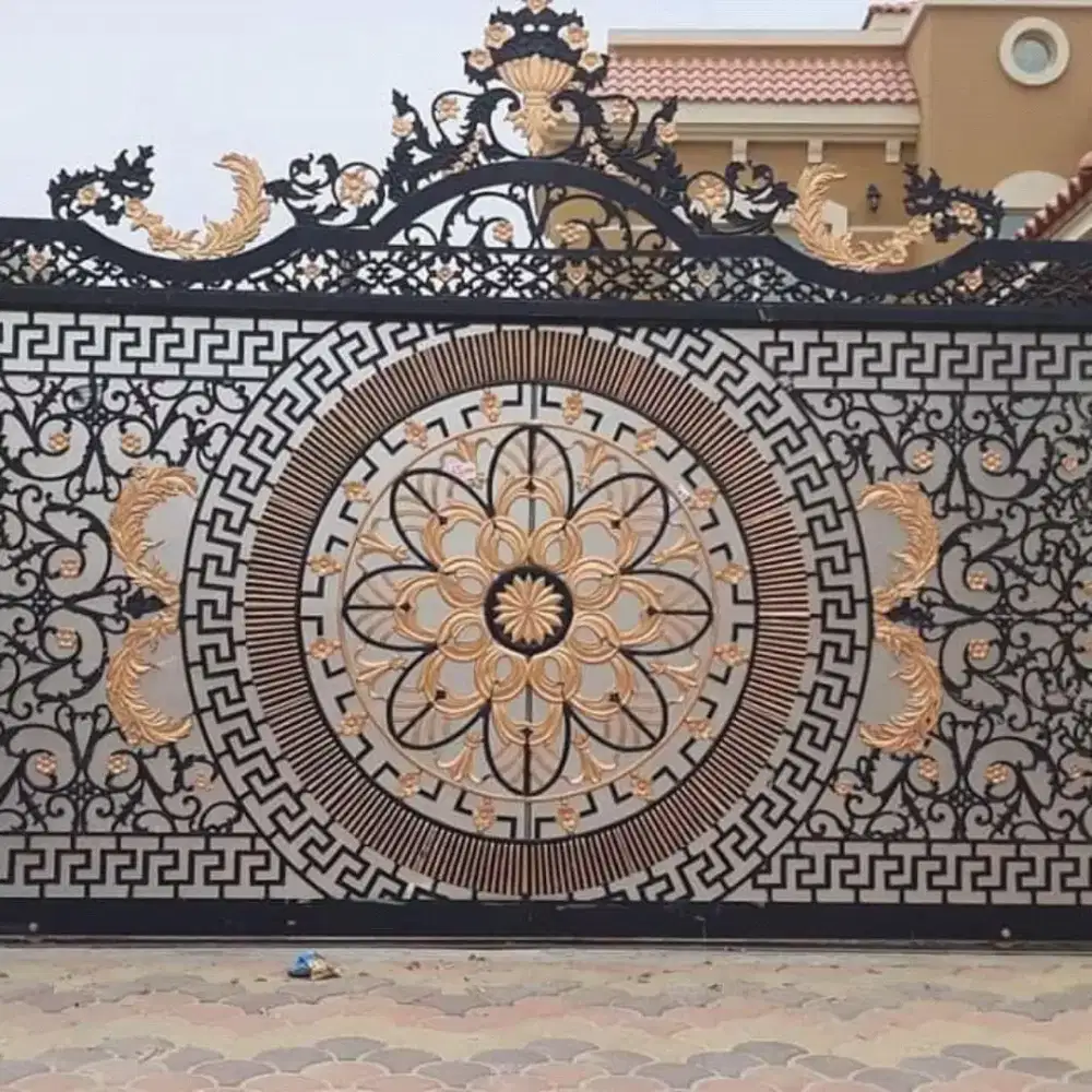 Bengkel las Lampung tralis kanopi pintu pagar gerbang tangga