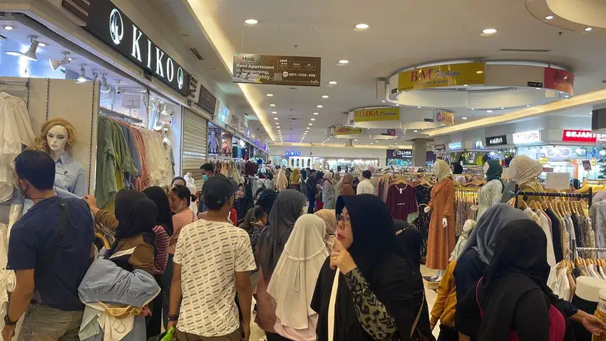 Jual toko kios lantai UG Tangcity Mall Kota Tangerang fashion tas acc