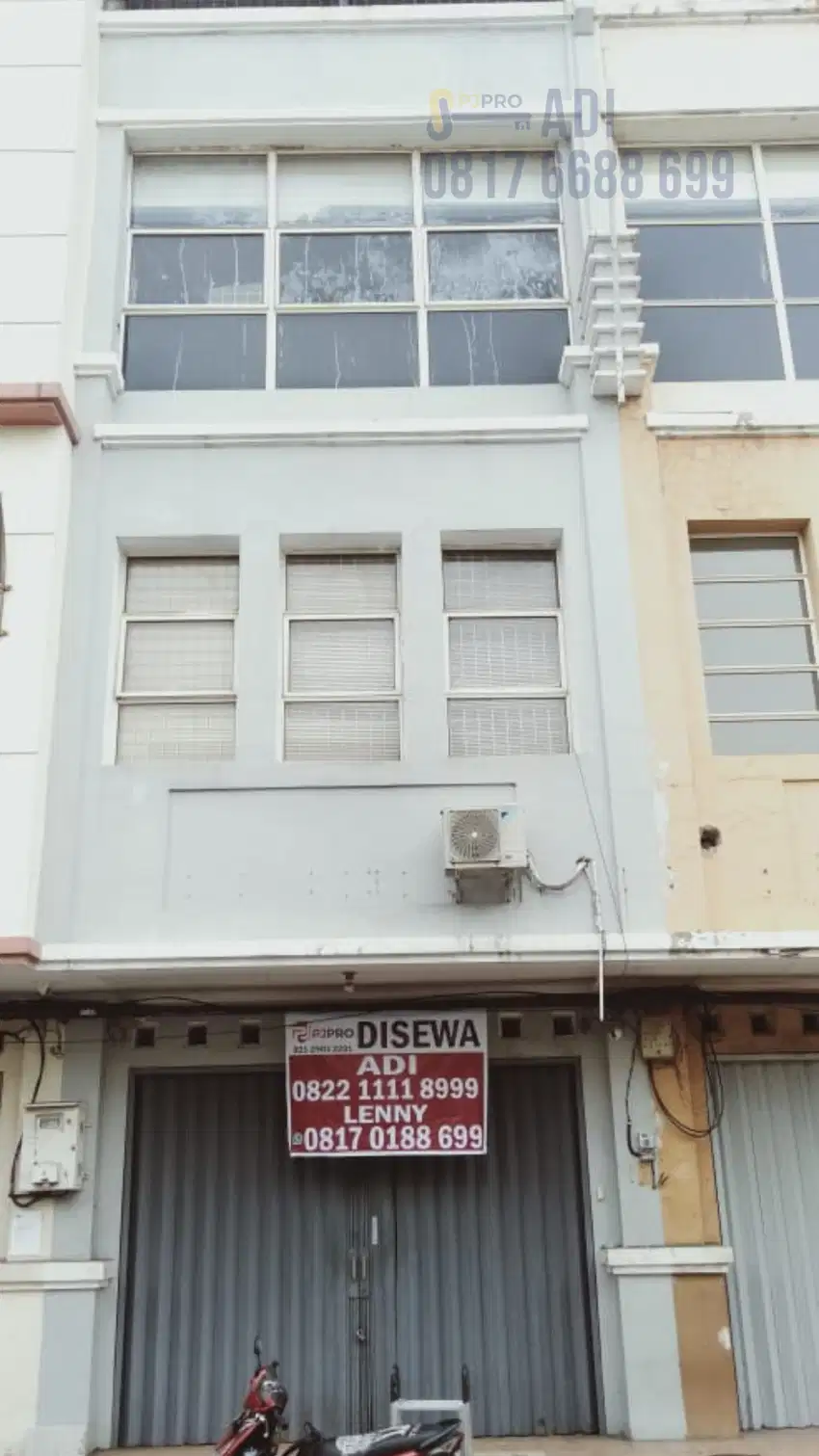 Dijual Ruko Mutiara Taman Palem 3,5 Lantai