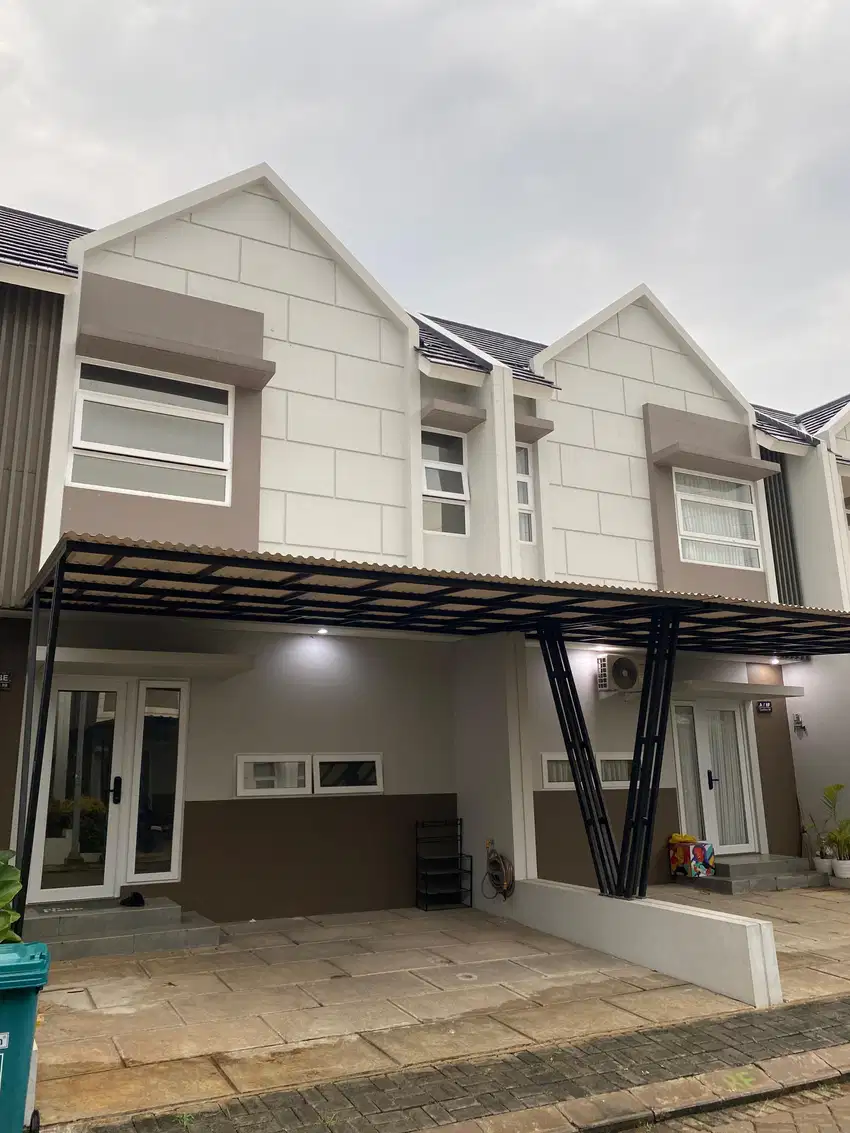 Rumah murah 2 lantai siap huni dekat stasiun rawabuntu dan tol