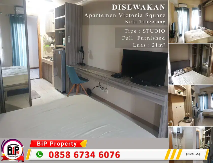 Disewakan apartemen victoria square full furnish mulai 2jutaan