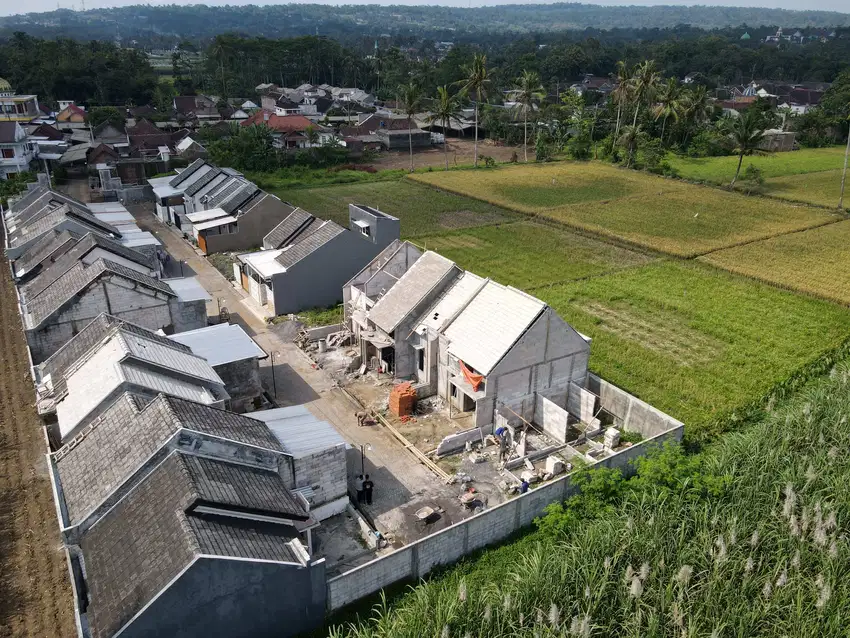 Rumah 1 lantai Dekat Tol kota malang Lingkungan asri dan sejuk
