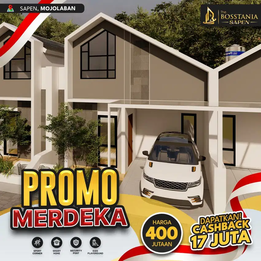 MENARIK RUMAH 2 KAMAR TIDUR HANYA 10 MENIT DARI KAMPUS UNS SOLO