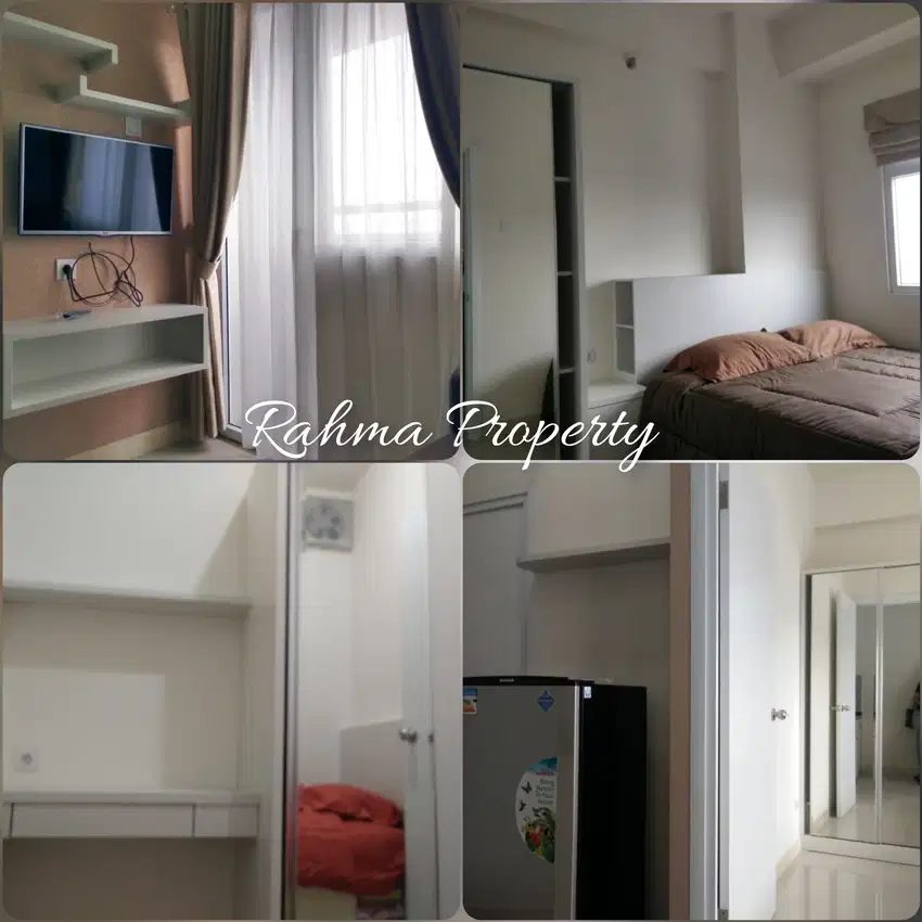 Tower Bougenvile sewa 1 thn Free Ipl 2 Br Furnish Lt.Rendah