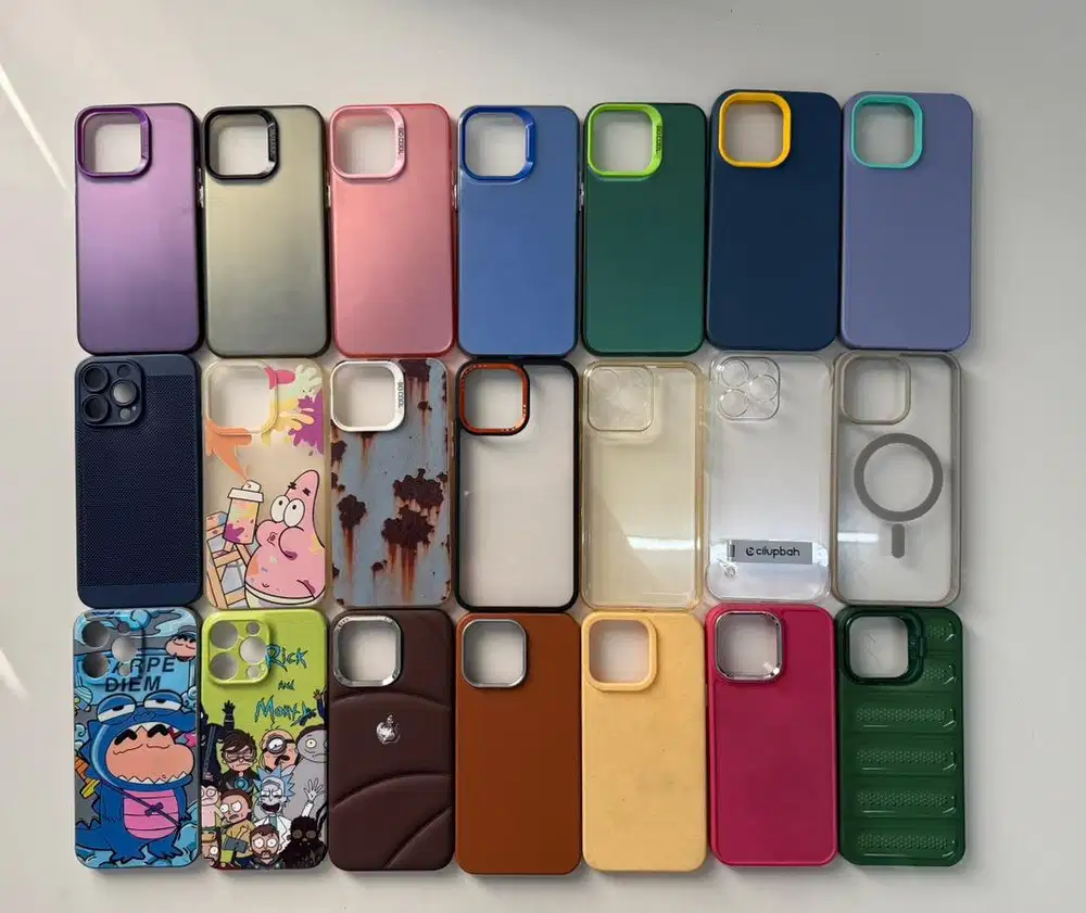 Case/Casing iPhone 15 Pro Max Like New 21 pcs