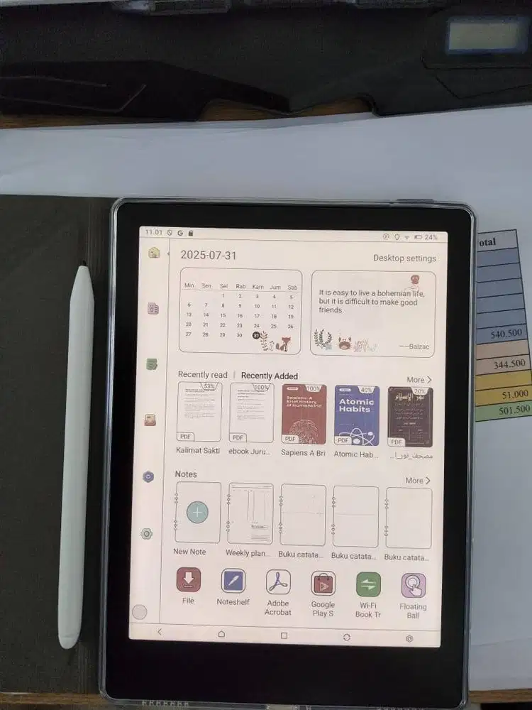 meebook m8c ebook reader berwarna, not onyx boox, kindle, remarkable