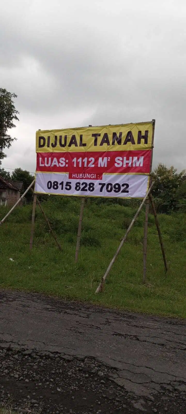 Tanah kavling hanya800jt belakang stasiun KA Magetan bisa beli kavling