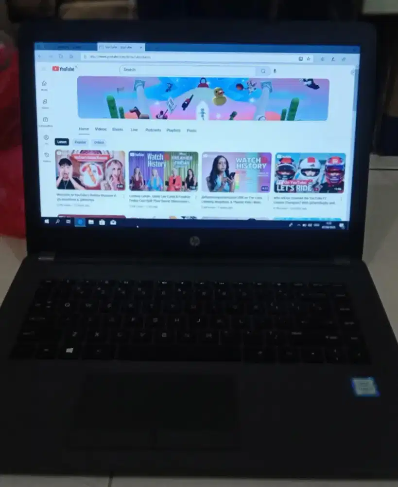 Laptop Hp 240 G6 Core i3 6006U HDD 500GB RAM 4GB Masih Sangat Mulus