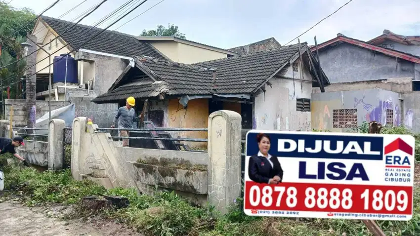 Dijual murah rumah hitung tanah di rawalumbu bekasi