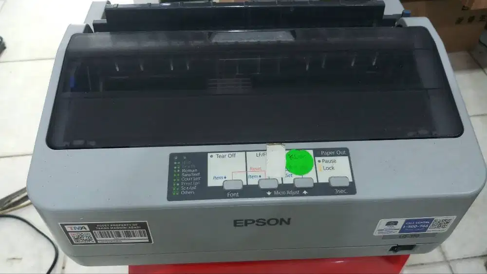 Printer Epson LQ-310 LQ310 Dot Matrix Bekas - Kondisi Normal