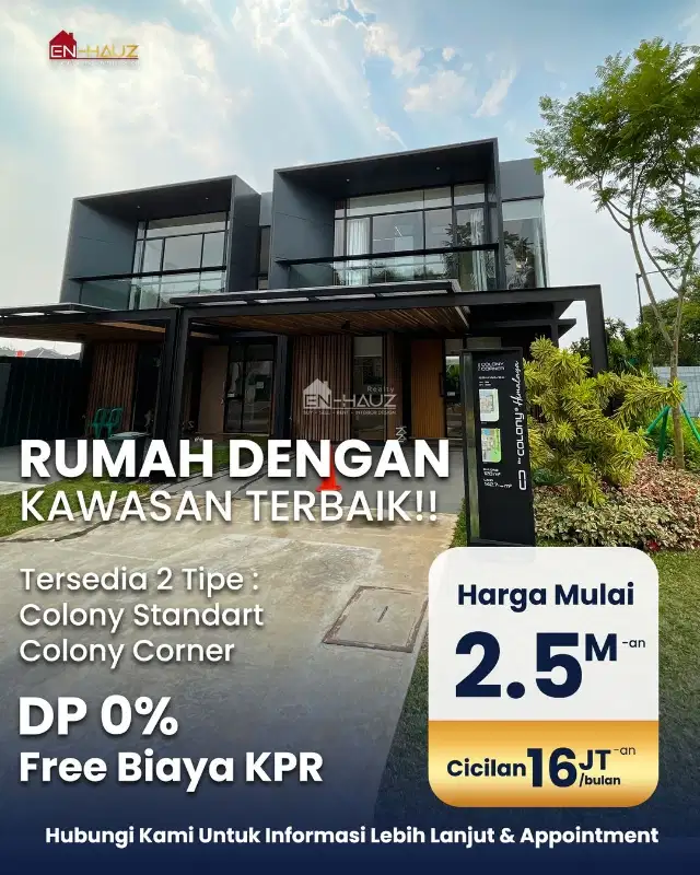 Rumah Mewah di Kawasan Elite dan Exclusive, Cicilan 13 Juta/Bln