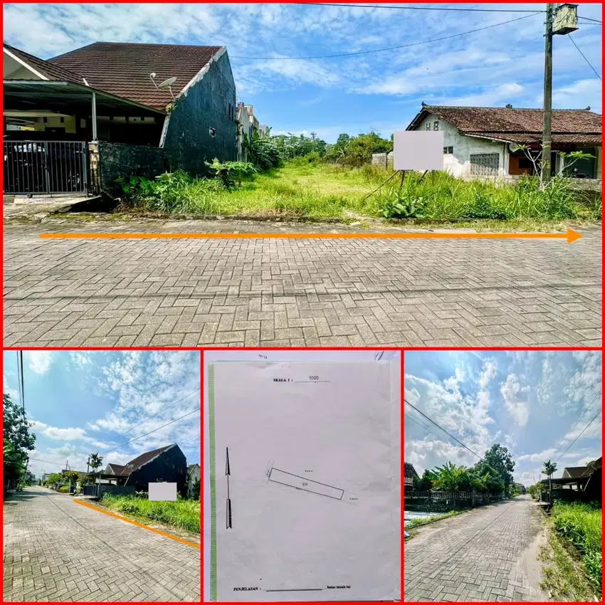 Tanah sangat nyaman dan stratwgis gito gati cocok hunian