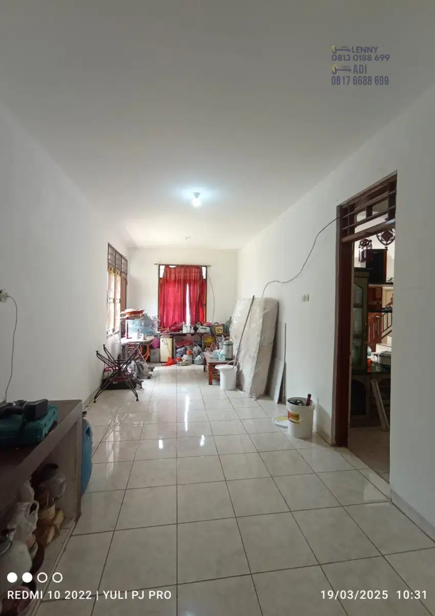 Disewakan rumah Mutiara Taman Palem Uk 10x16