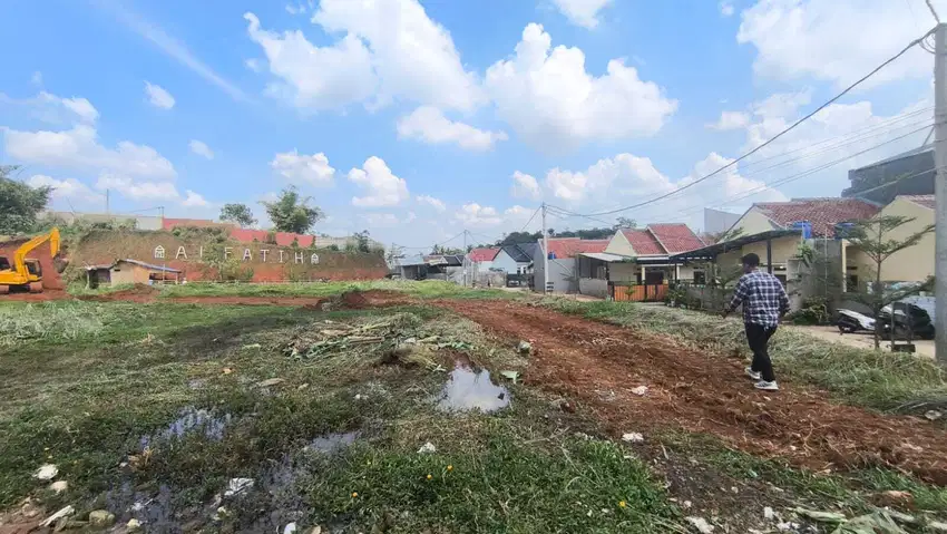 Luasan Besar 120-an Murah. Kapling Pasir Putih Dekat RS Permata Depok