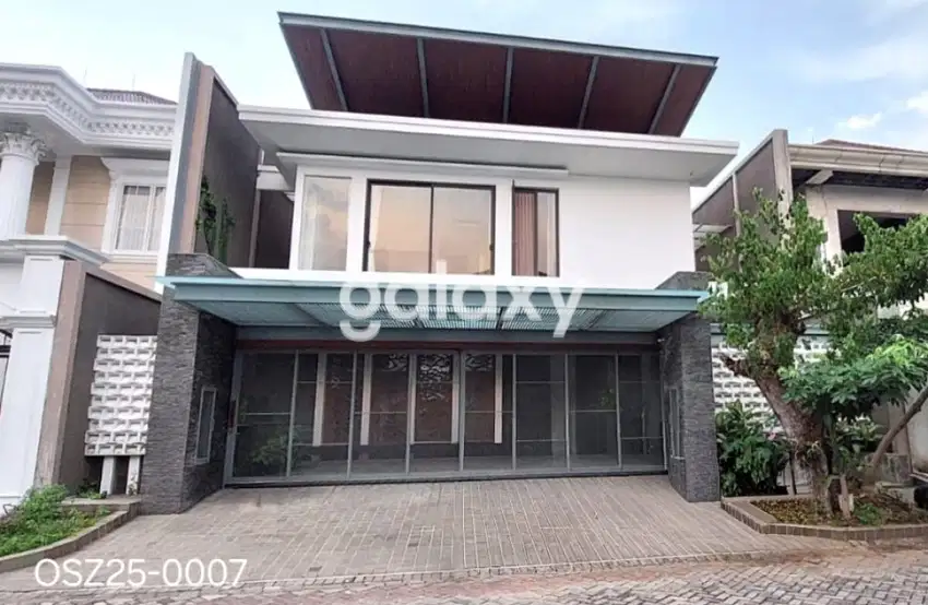 JUAL RUMAH MODERN TROPIS HIGH SPEC FURNIS MEWAH PAKUWON CITY