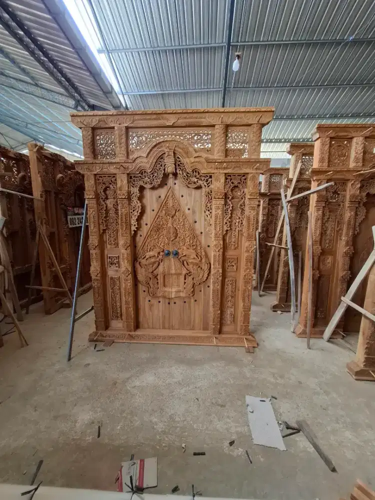 gebyok jati ukir 200x250 kler 3 dimensi