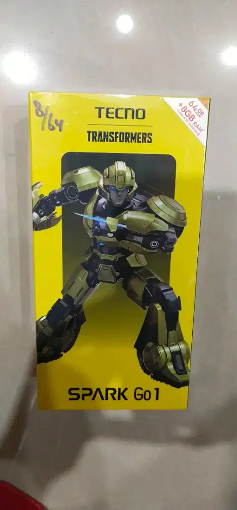 Tecno Spark Go 1 ram 4+4/64 Baru Garansi Resmi