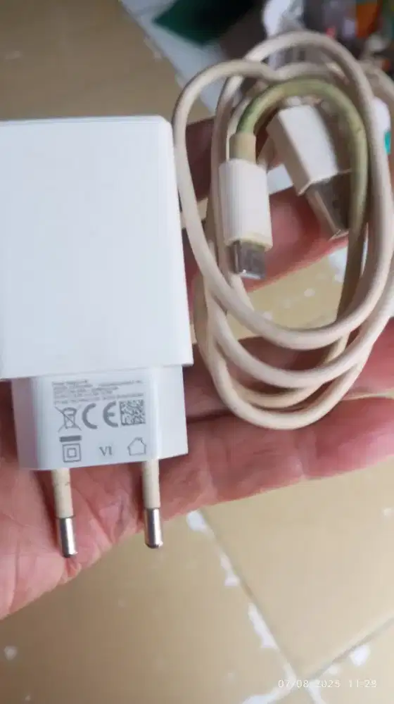 Carger type c bekas oppo a16, pemakaian saja.