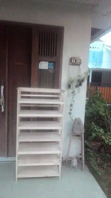 rak kayu serbaguna rak penyimpanan