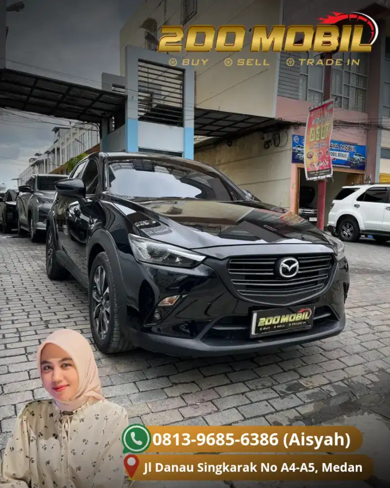 Mazda CX-3 2.0L Pro A/T 2019, Hitam