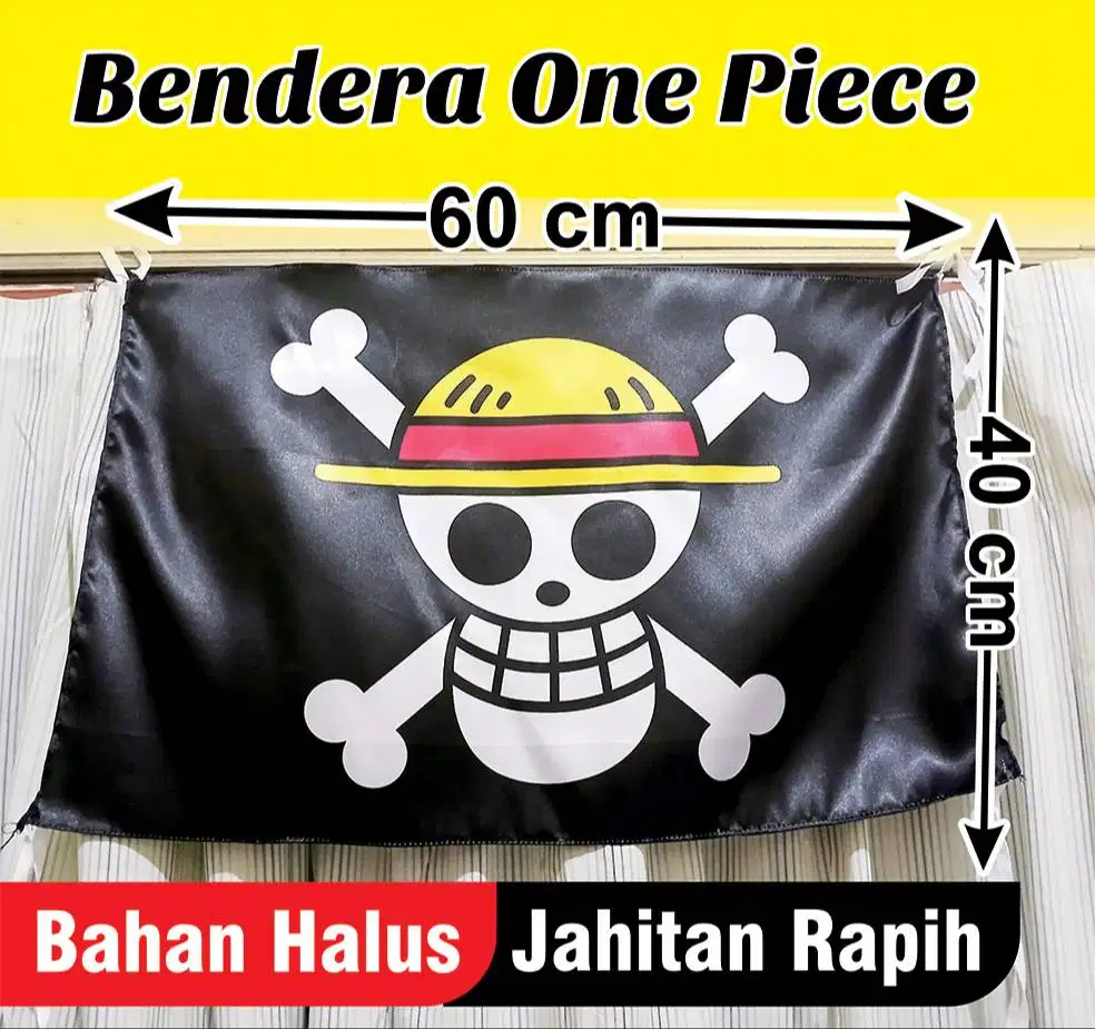 BENDERA ONE PIECE - BEKASI KOTA