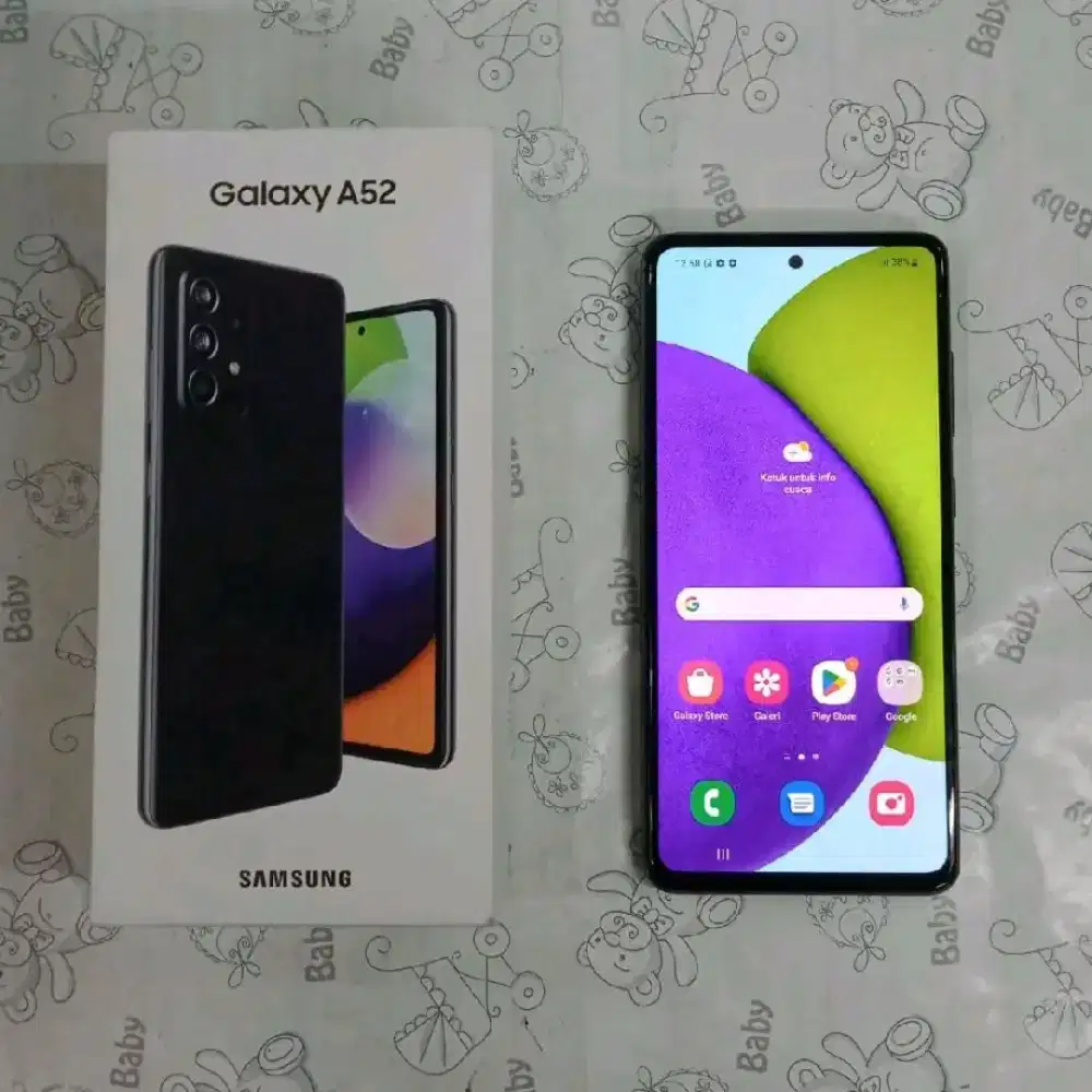 SECOND SEKEN SAMSUNG GALAXY A52 256GB EX RESMI