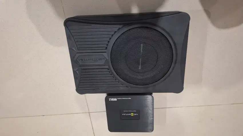 Jual Sound system mobil DSP dan Subwofer active momentum