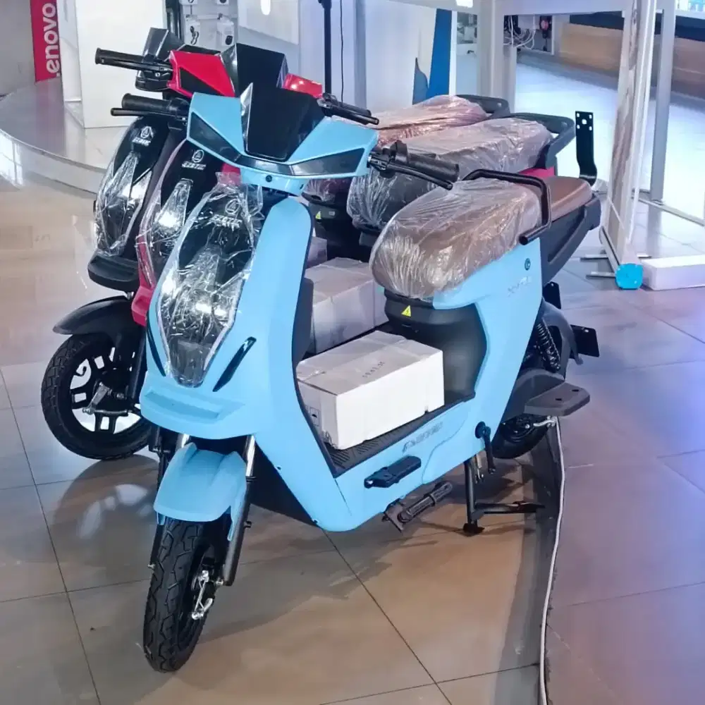 SEPEDA LISTRIK DESAIN BARU DAN BERGARANSI RESMI