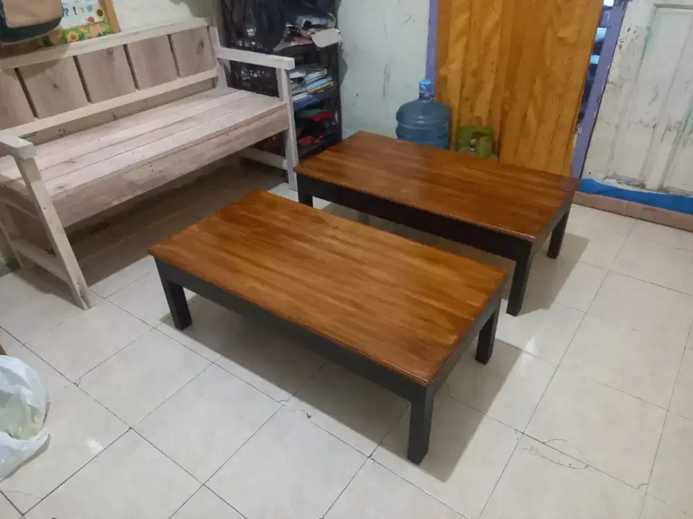 Meja lesehan, meja belajar, meja komputer laptop, meja ngaji