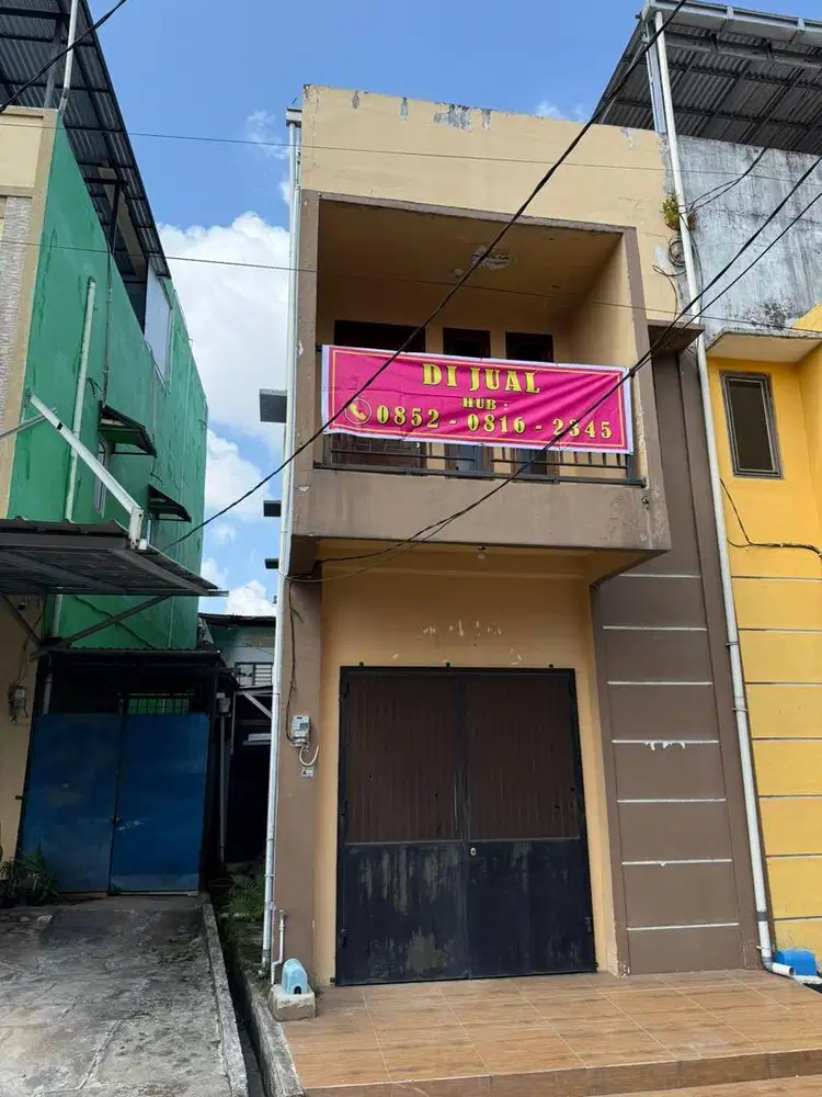 Dijual Townhouse di Lorong Setiabudi, Palembang