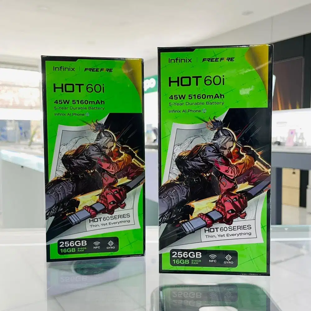 INFINIX HOT 60i 8/256 GB NEW SEGEL GARANSI RESMI