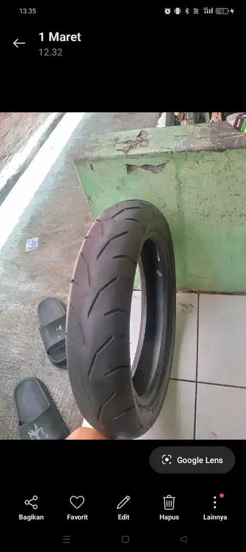 ban metic ukuran 110/80 ring 14 merk irc tubles