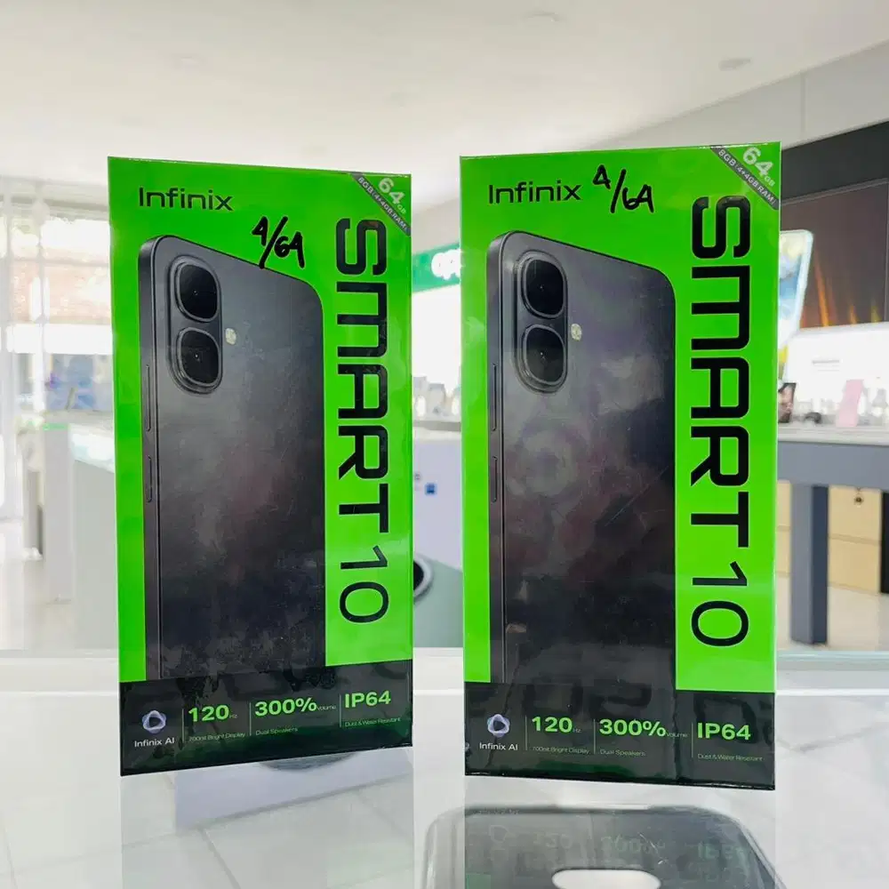 INFINIX SMART 10 4/128 GB New Segel Garansi Resmi