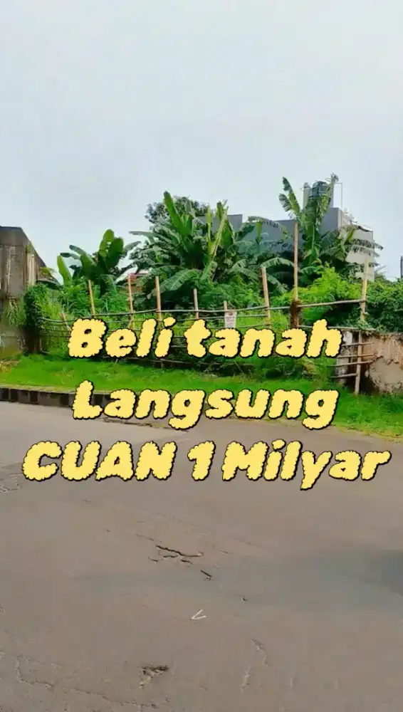 MURAH Banget dekat Alam Sutera, dapat gratis tanah 139 m, PBG ready